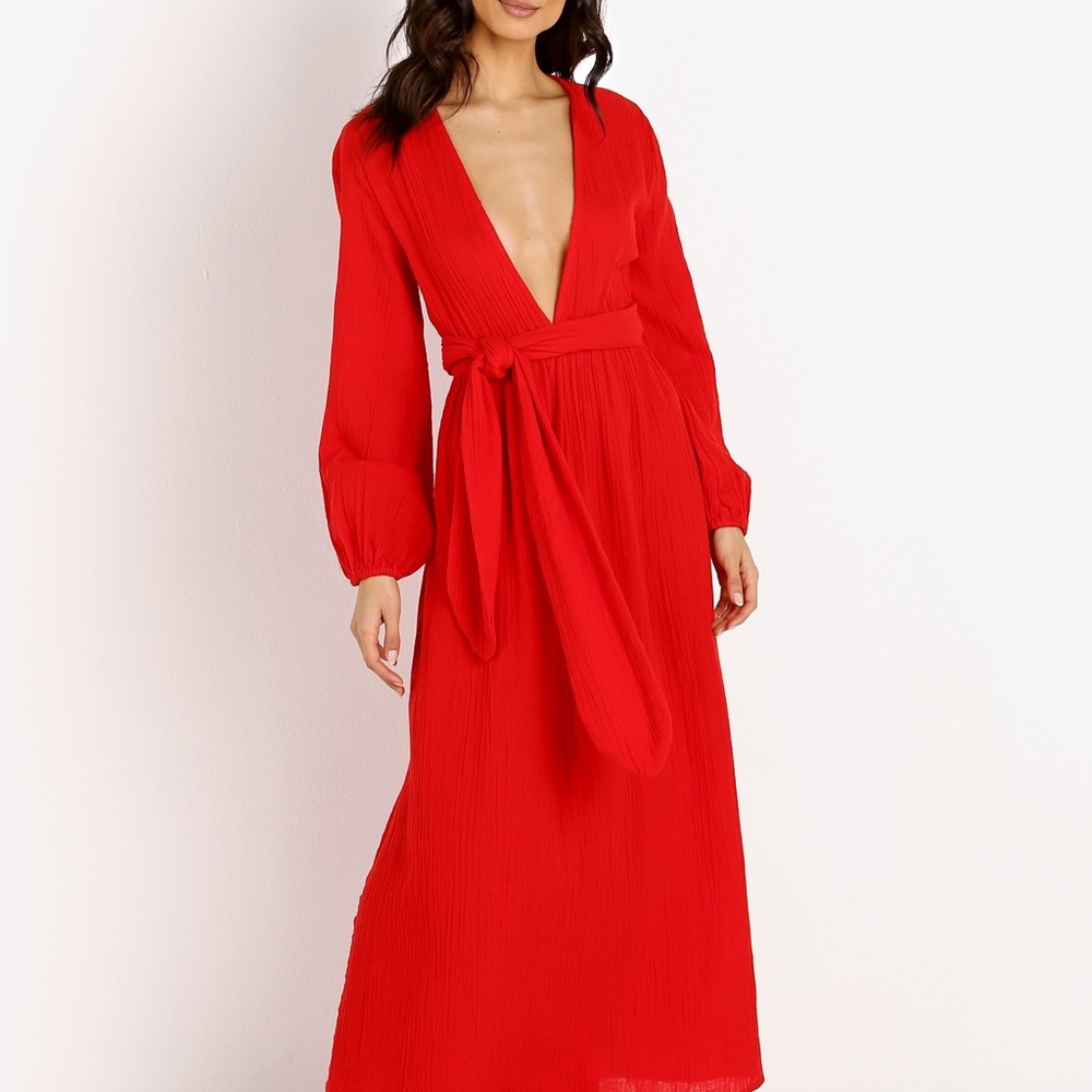 Mara Hoffman Red Maxi